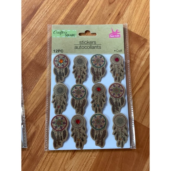 Crafter’s Square Stickers Autocollants - Picture 4 of 4